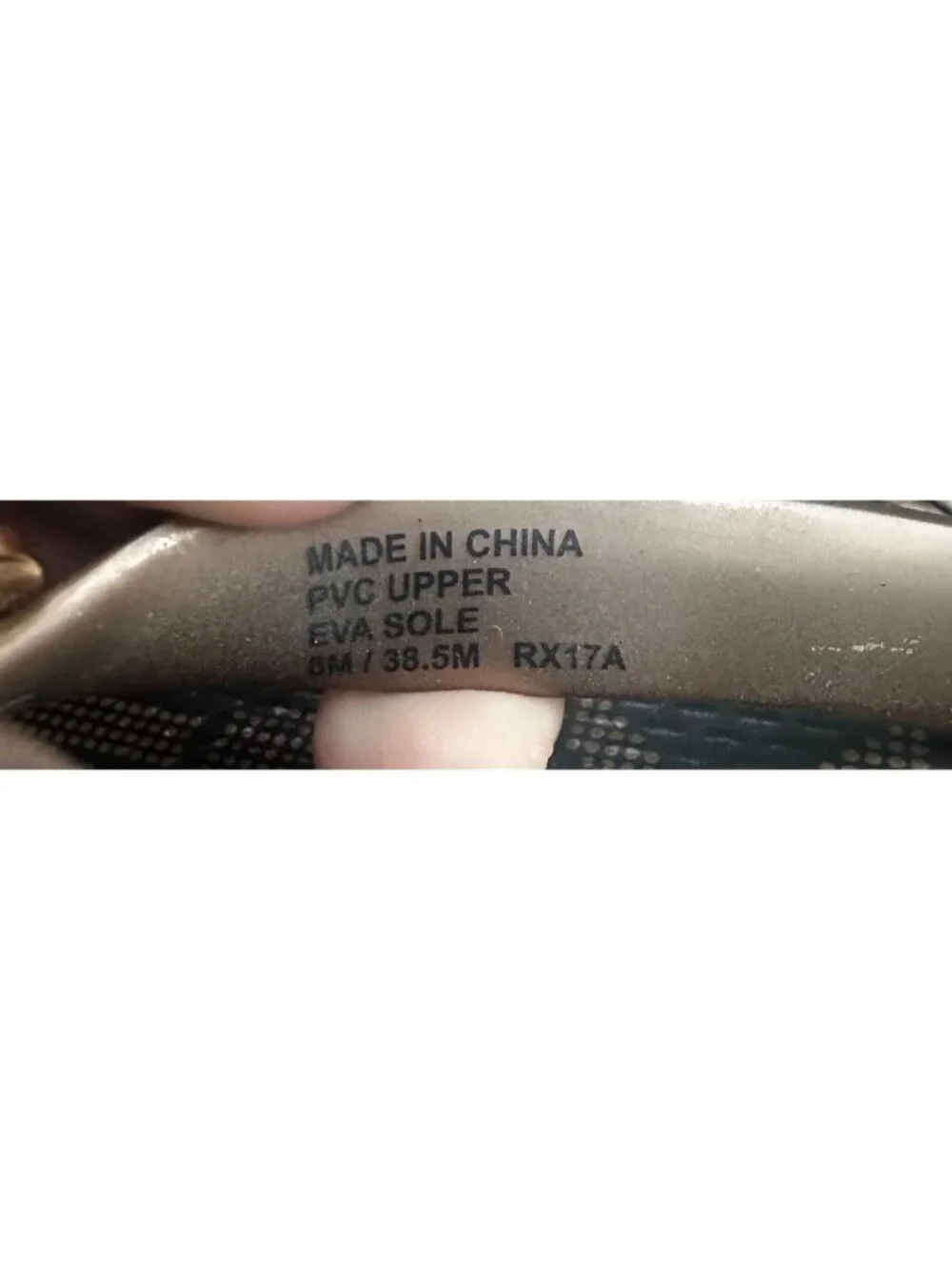 Michael Kors Eva Sole flip flops size 8